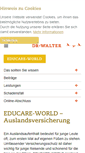 Mobile Screenshot of educare-world.de